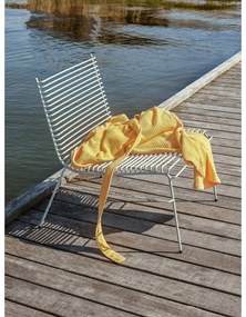 Sedia da giardino in metallo bianco String - Hübsch