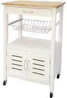 Carrello Cucina River Con Ruote 56X36X85Cm Casacollection