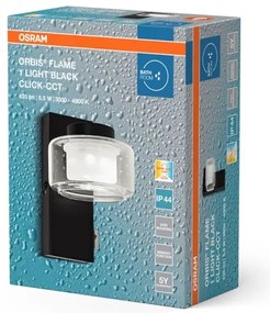 Osram - Applique da bagno a LED ORBIS FLAME LED/5,5W/230V IP44, nero