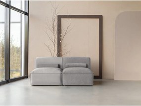 Divano componibile in grigio chiaro 152 cm Flex Felix – Miuform