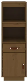 Credenza miele 34x40x108,5 cm in legno massello di pino