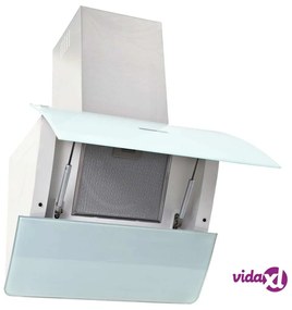 vidaXL Cappa Aspirante a Muro Acciaio Inox 756 m³/h 60 cm Bianca