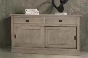 BRYAN - credenza in rovere patinato