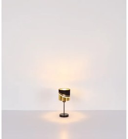 Globo 54046T - Lampada da tavolo OR 1xE27/40W/230V diametro 16 cm nero/oro