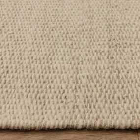 Tappeto in lana beige e crema tessuto a mano 160x230 cm Lima Sand - Asiatic Carpets