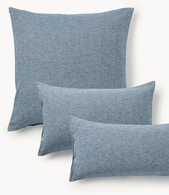 Federa in flanella con motivo a spina di pesce Wanda