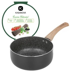 Casseruola 18 cm Black Stone