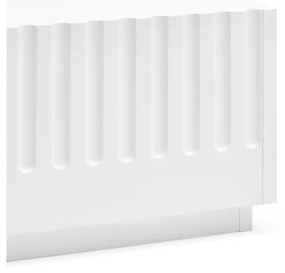 Tavolino bianco con 2 cassetti Doric - Teulat