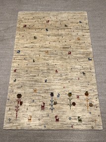 Gabbeh Tappeto persiano 170x110 Beige (Iran) Annodato A Mano