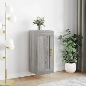 Credenza Grigio Sonoma 34,5x34x90 Cm İn Legno Multistrato /
