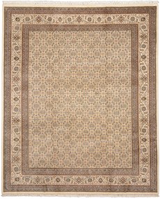 Tabriz Tappeto orientale 300x250 Beige (Indian) Annodato A Mano