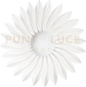 Plafoniera led sunrise bianca 135w 9200lm 4000k dimmerabile 71,5x71...