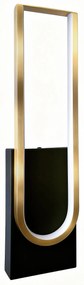 Lampada da parete LED APP1782-W Brush Gold/Black