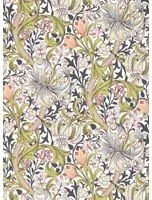 Morris & Co Carta da parati Golden Lily - Espresso