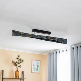 Lampada LED a sospensione Baloria di Quitani nero/ossidato