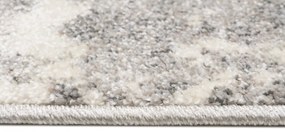 Tappeto di design color crema con motivo astratto grigio Larghezza: 80 cm | Lunghezza: 150 cm