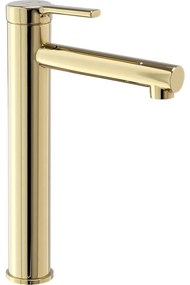 REA-B6215 - Miscelatore per lavabo PIXEL 27,5 cm oro