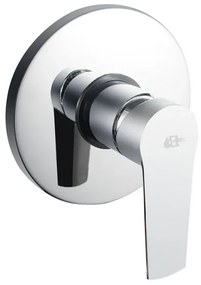 Set miscelatori lavabo bidet e doccia incasso cromato lucido Juliette