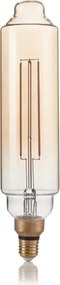 Lampadina attacco e27 in vetro ambra linear ø 75 x h 325 mm 4 w 320...