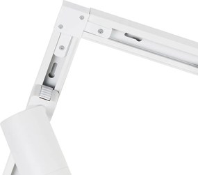 Sistema a binario intelligente monofase con 14 faretti bianchi incl. Wifi GU10 - Jeana