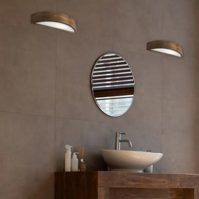 Brilagi - Lampada da parete LED CARVALHO 1xE27/60W/230V rovere noce