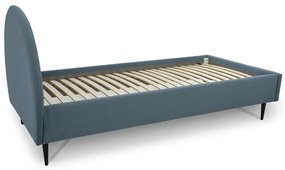 Letto blu per bambini con contenitore 120x200 cm Rainbow - Scandic