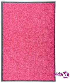 vidaXL Zerbino Lavabile Rosa 60x90 cm