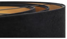 Lampadario su filo TRINITI 1xE27/60W/230V  nero/oro