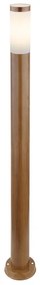 Lampione da giardino, Boston H 111 cm, bronzo, IP44 GLOBO