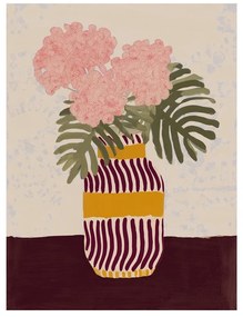 Dipinto 60x80 cm Striped Vase – Styler