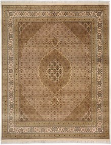 Tabriz Tappeto 250 x 310 Beige (Indian) Annodato A Mano