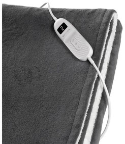 Concept DV7420 - Coperta elettrica riscaldante 160W/230V 180x130 cm grigia/bianca