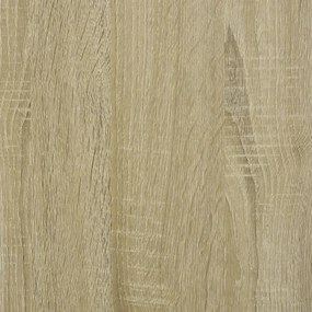 Tavolino Rovere Sonoma 50x46x50 cm in Legno Multistrato