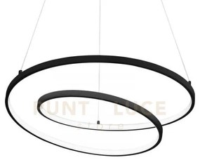 Oz lampadario a sospensione led smd 52 w on-off 6100 lm 3000 k d.80...
