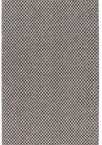 Tappeto crema e nero adatto all'esterno , 70 x 100 cm Diby - Narma