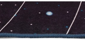 Tappeto per bambini blu scuro, 140 x 190 cm Galaxy - Conceptum Hypnose