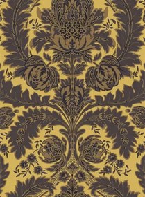 Cole & Son Carta da parati Coleridge - Yellow/ Charcoal