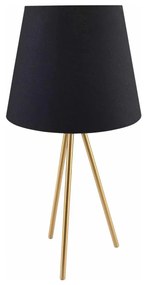 Lampada da tavolo ELENA 1xE27/20W/230V nero