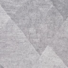 Tappeto in grigio chiaro in misto cotone lavabile 122x170 cm Whisper – Think Rugs