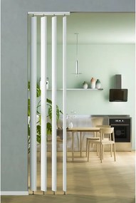 Parete divisoria Modulo a 4 Flag Lund in truciolare L 620 x H 2700 cm bianca