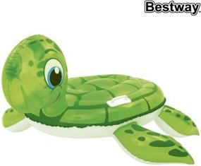 Bestway Tartaruga Gonfiabile con Maniglie 140x140 cm +3 Anni Spiaggia e Piscina 41041
