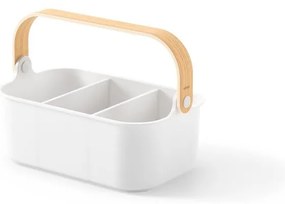 Organizzatore per bagno in plastica bianca Bellwood - Umbra
