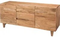 Credenza 3 cassetti 135x59x40 cm Maui