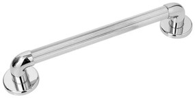 Maniglione di sostegno cromato 55 cm per disabili portata max 150 kg