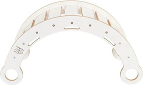 Arco a dondolo montessori bianco in pino massiccio 39x75x38 cm Montessori – Meowbaby