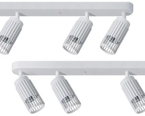 Faretto VERTICAL 6xGU10/8W/230V bianco