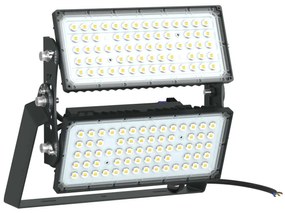 Faro Modulare LED 400W IP66 167lm/W No Flickering con driver Philips Colore Bianco Naturale 4.000K