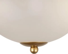 BRILAGI - Plafoniera FRESCO 2xE27/40W/230V diam. 28 cm dorata