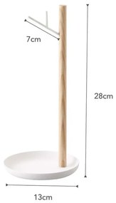 Supporto per banane con dettaglio in faggio Tosca - YAMAZAKI