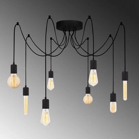Lampadario nero Kabluni – Opviq lights